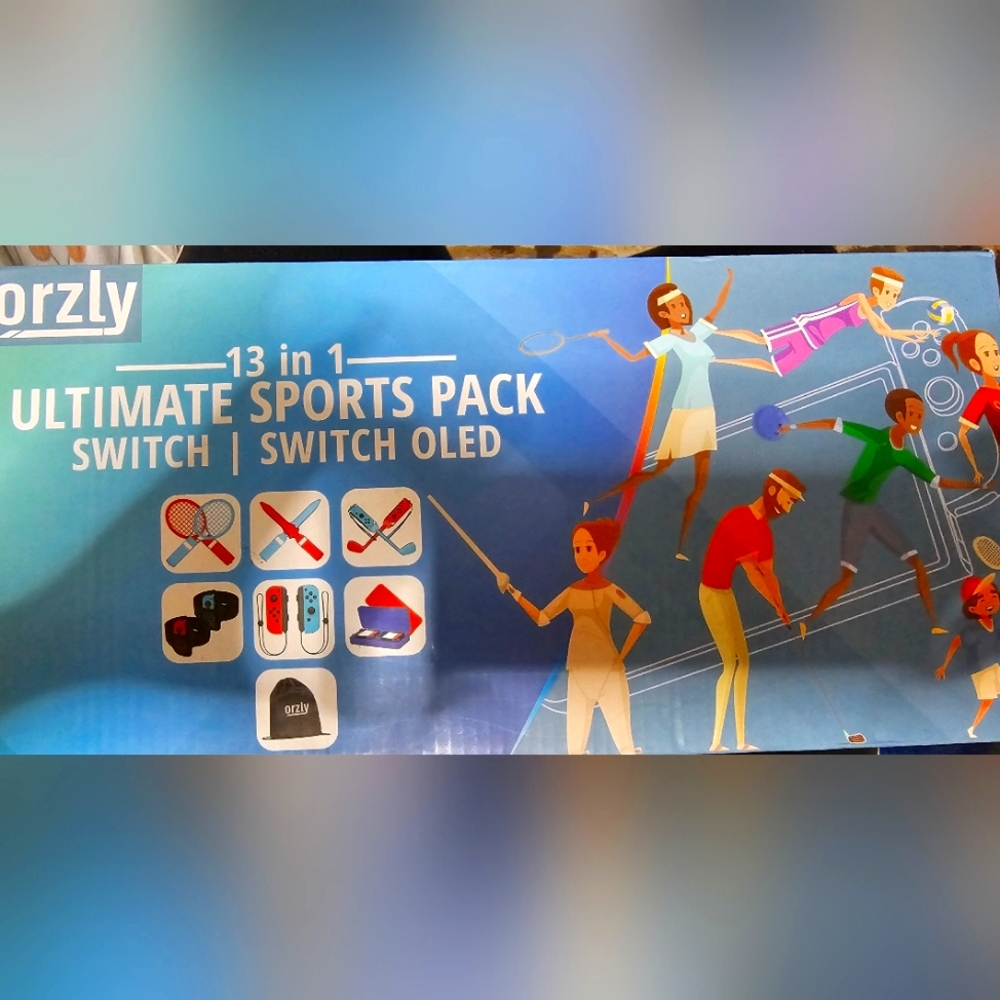 Orzly 13 in 1 Ultimate Sports Pack for Switch